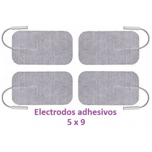 5*5cm electrodos de masaje eléctricos STENS cuadrados electrodos